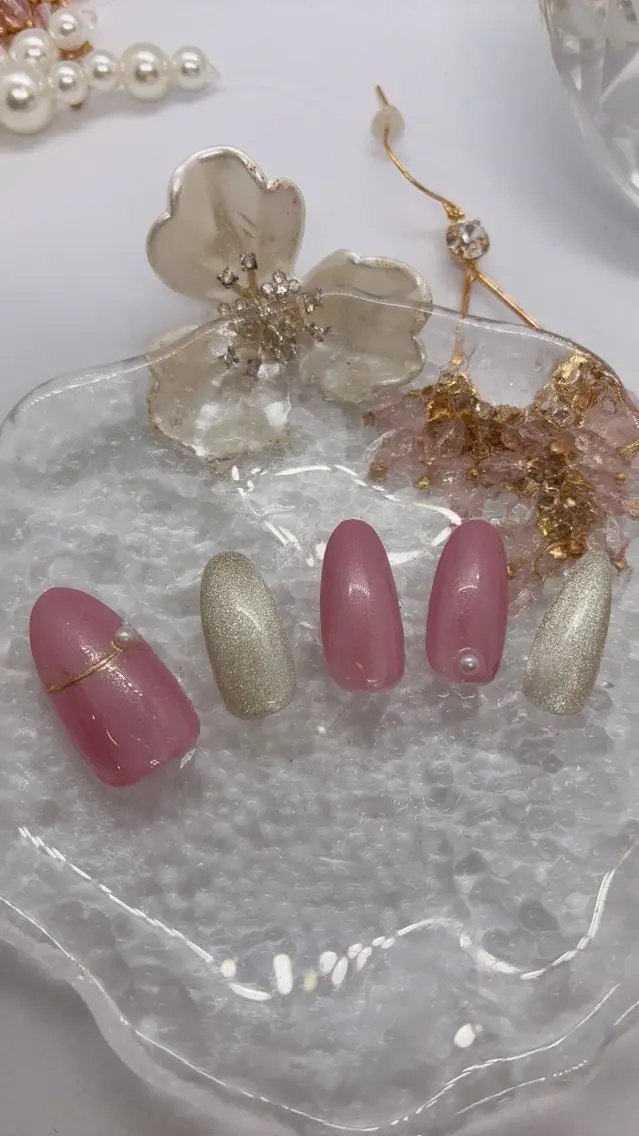 ネイル シンプルネイル ハンドネイル MyRA みゆきのネイルデザイン