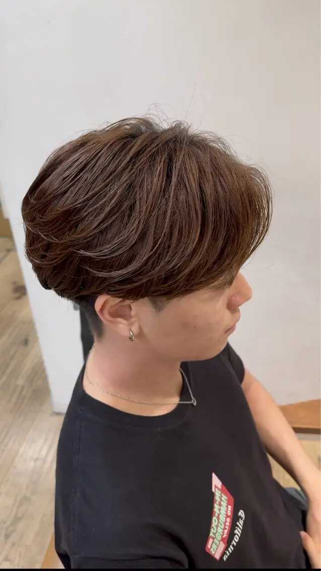ショート 岡本 拡夢のヘアスタイル
