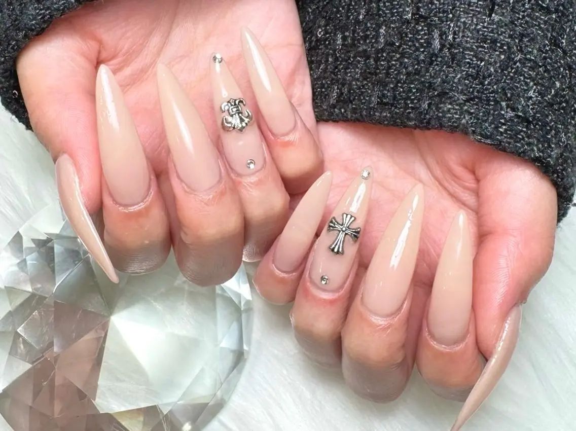 10本長さだし+ワンカラーの写真