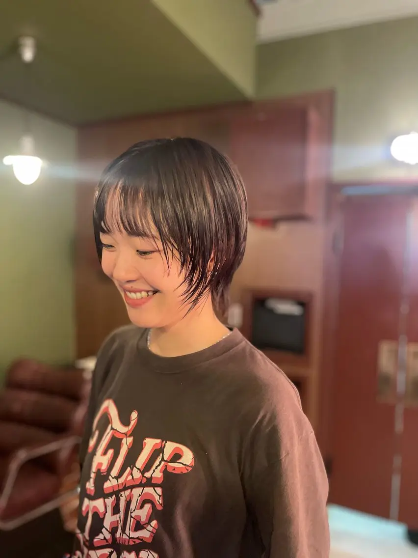 ショート カラー カット ヘアカラー トリートメント PATH-hair. storeのヘアスタイル