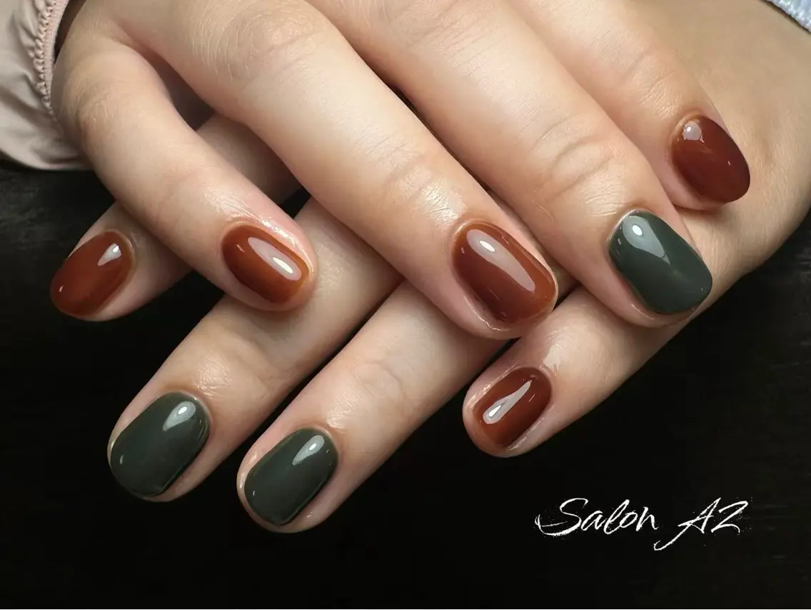 ネイル アートネイル フットネイル フレンチネイル マグネットネイル 持ち込み ハンドネイル salon AZ NANAのネイルデザイン
