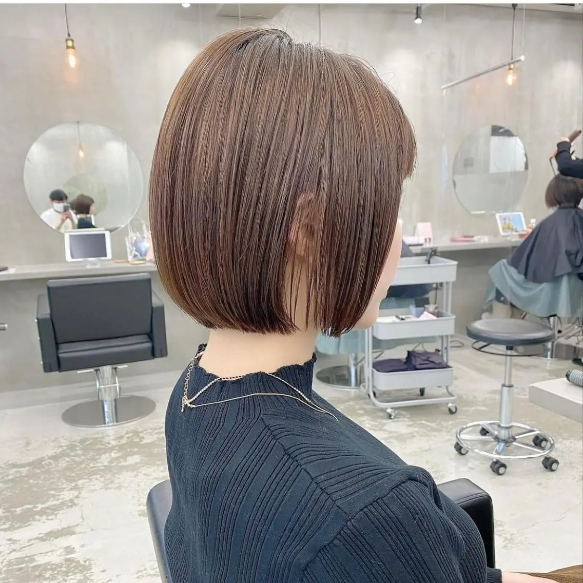 ショート カラー 華 /ショート/ボブのヘアスタイル