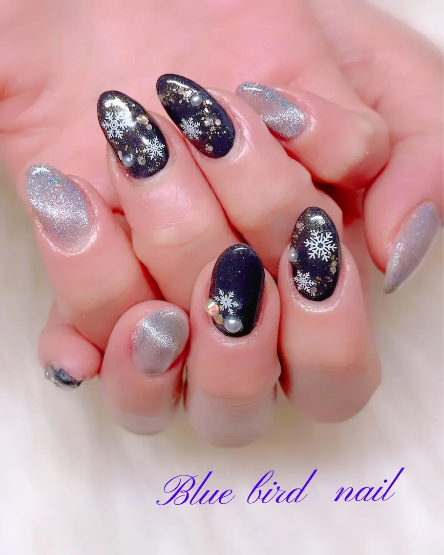 ネイル Blue bird  nailのネイルデザイン