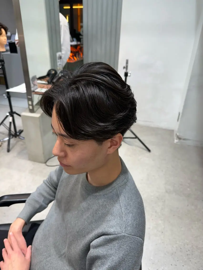 ショート パーマ カット パーマ fifth 村田 悠輔のヘアスタイル