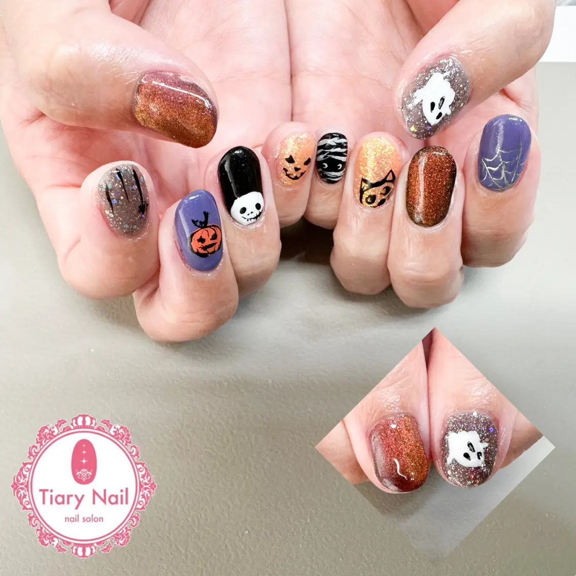 ネイル tiarynail K K🐼のネイルデザイン