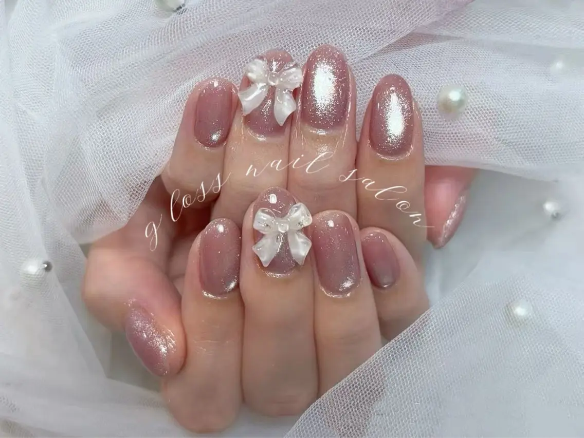 ネイル りこ🫧 gloss nailのネイルデザイン