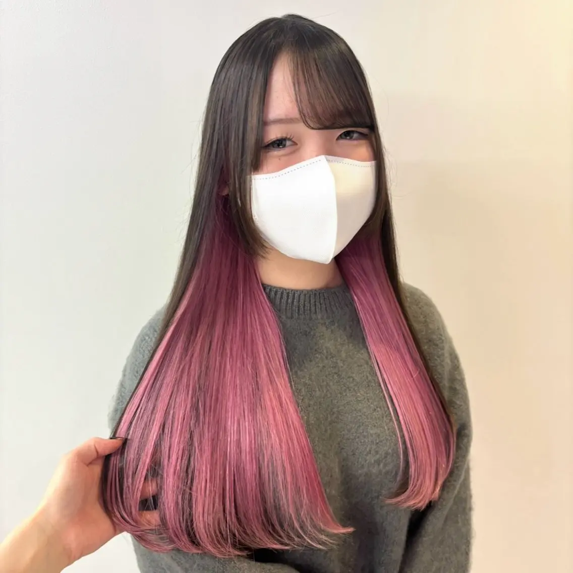 ロング カラー ヘアカラー Ren. 🦋デザインカラーのヘアスタイル