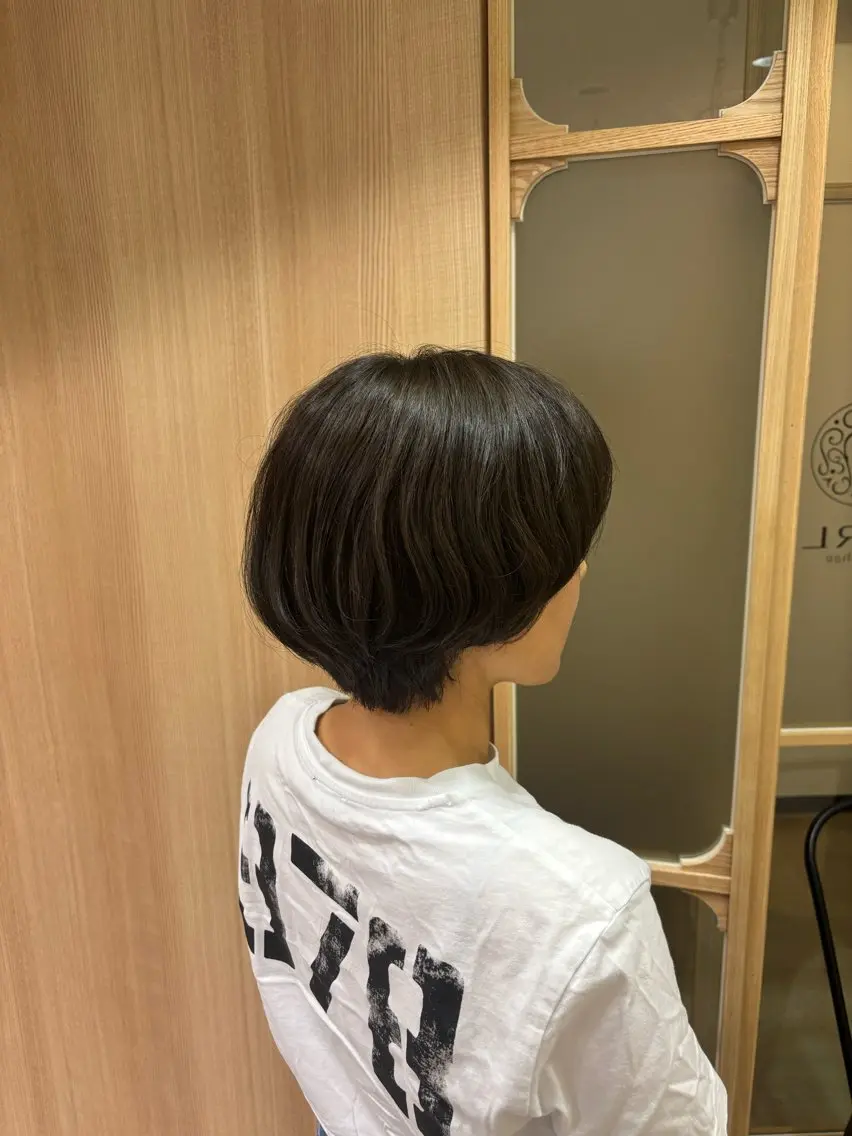 ショート ショートボブ ボブ ショートヘア Rudder 牛嶋のヘアスタイル
