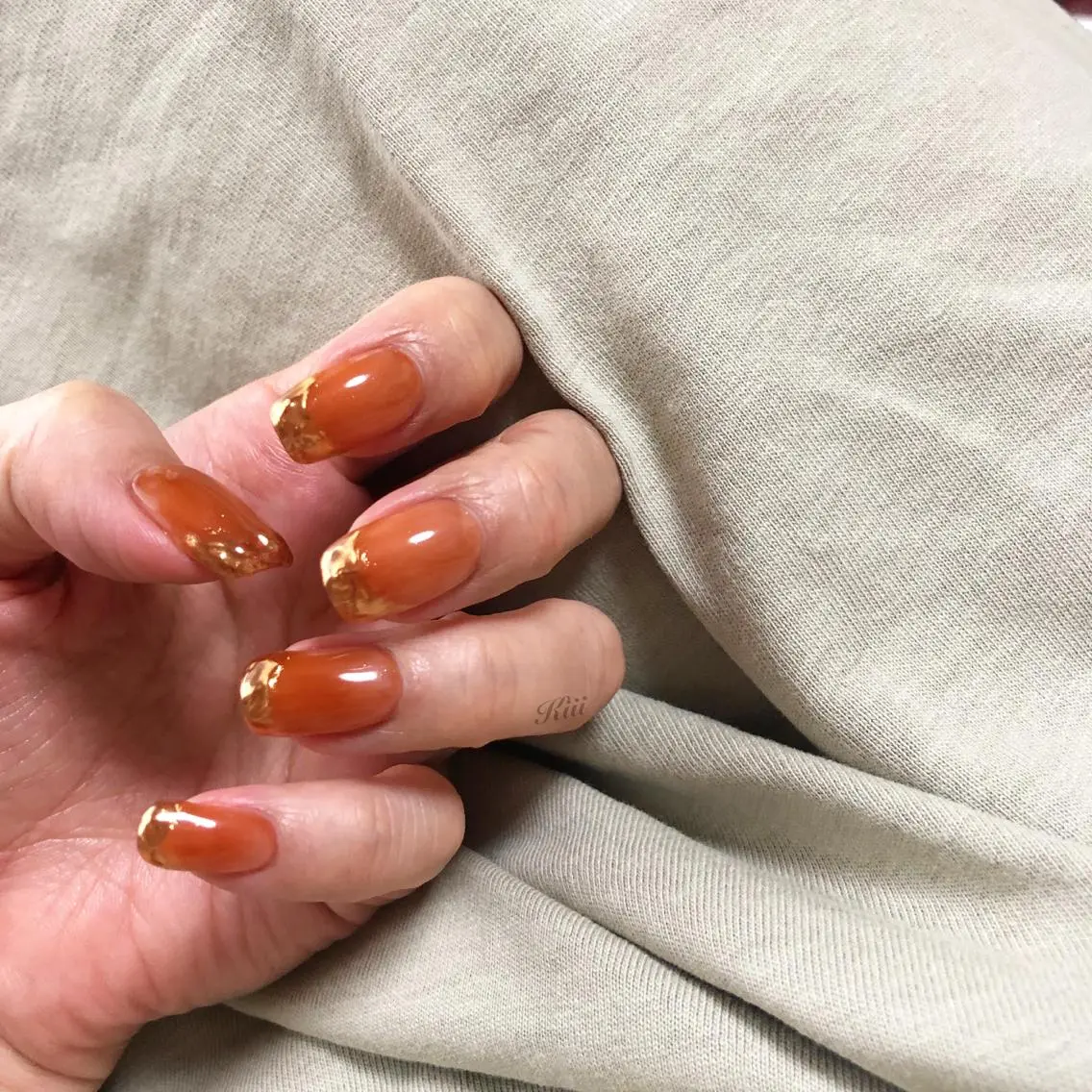 ネイル ハンドネイル フットネイル kiii.__ ✴︎*のネイルデザイン