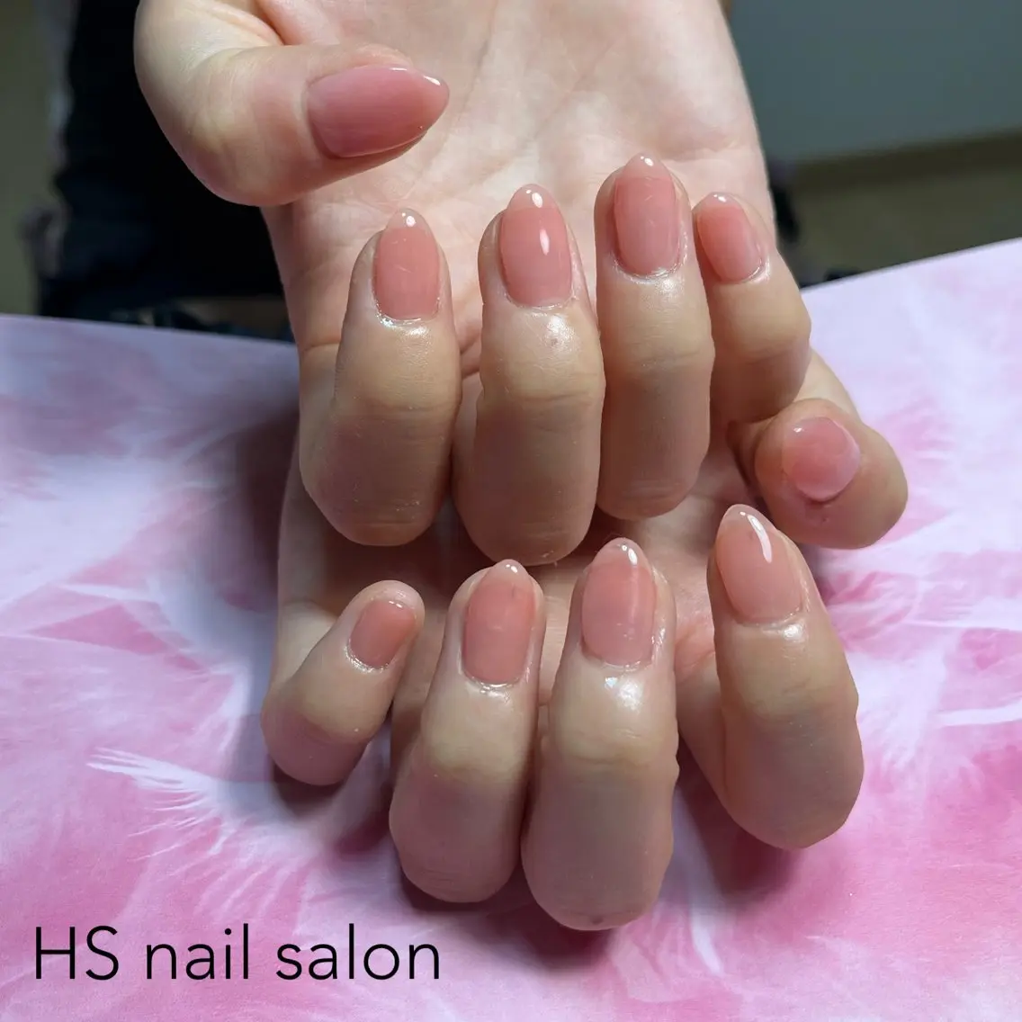 ミディアム ハンドネイル hs nail salonのネイルデザイン