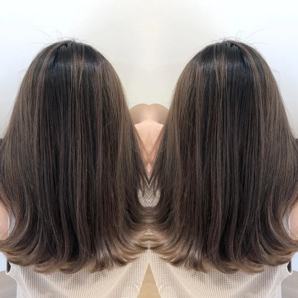 【✨ミニモ限定✨】 ≪オープン記念≫カット+透明感カラー+髪質再生バイカルテTR ¥15500の写真
