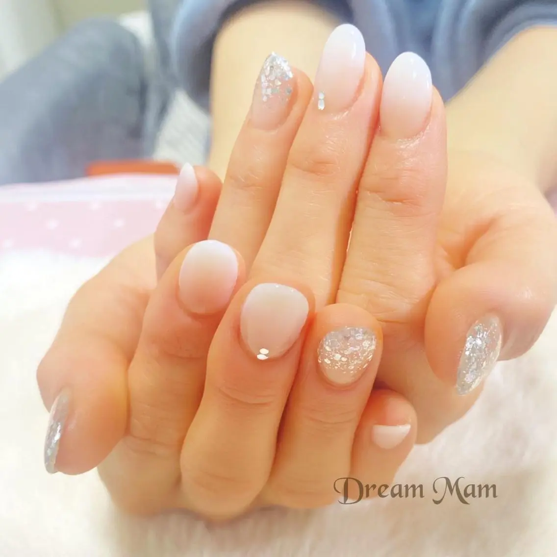 ネイル 桜ネイル 入学式 フレンチネイル ジェルネイル 卒業式 ハンドネイル Nail Salon Dream Mamのネイルデザイン