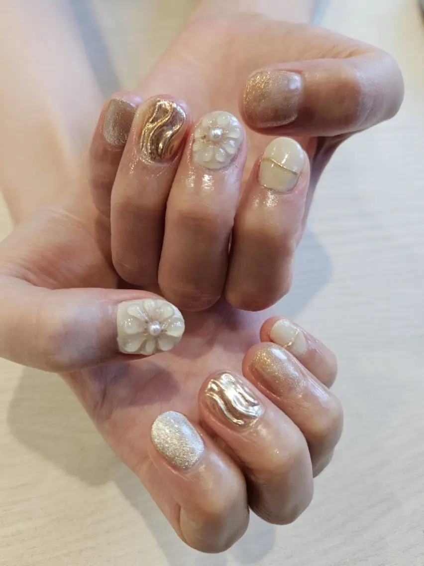 ネイル ハンドネイル 関口 友菜のヘアスタイル