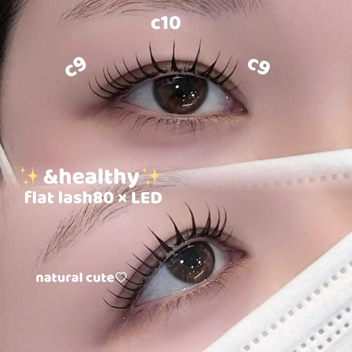 🪄5月限定🪄 LEDフラットラッシュ100×&healthy /土日祝➕500/の写真