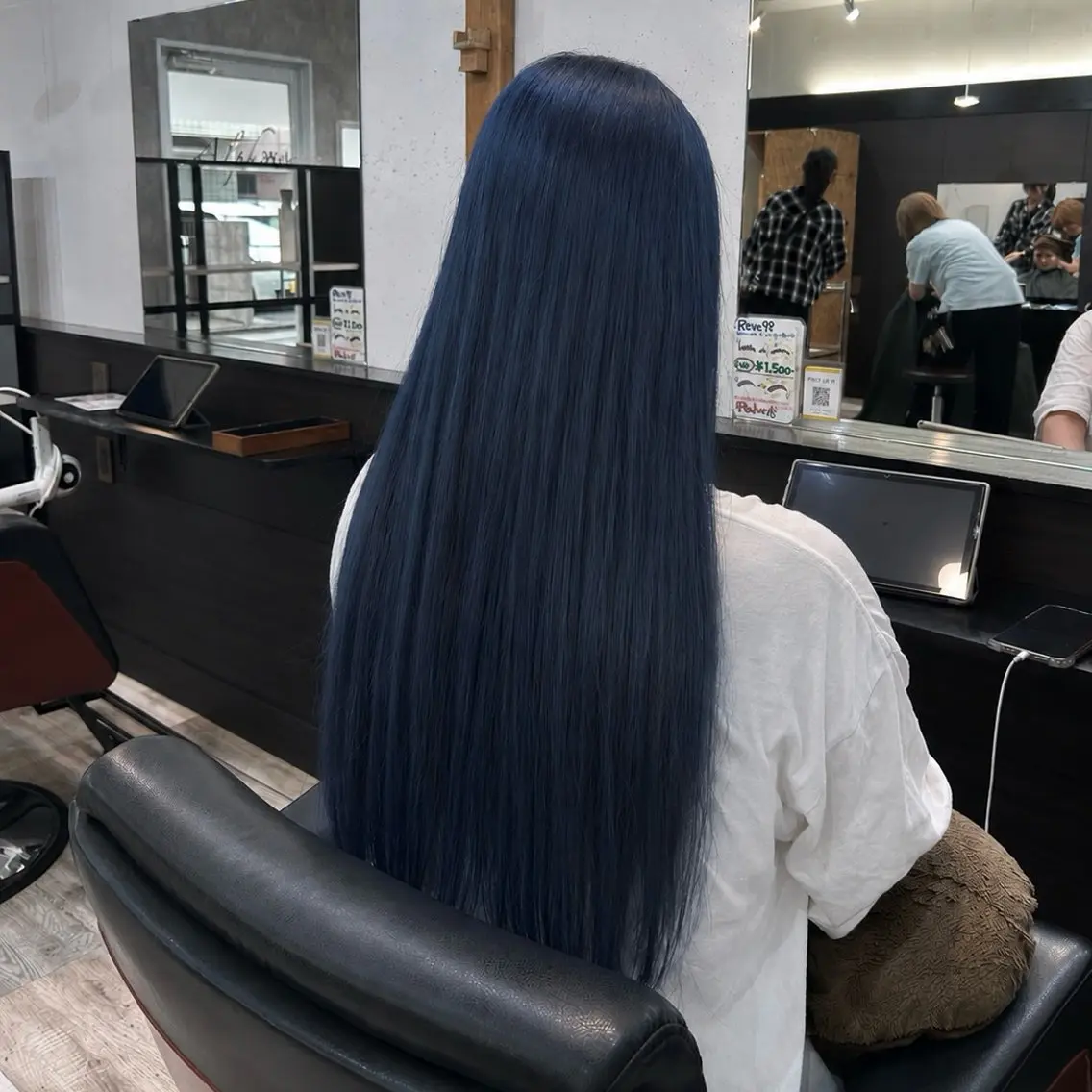 カラー ヘアカラー 透明感カラー 髪質 改善 Wカラー原心愛のヘアスタイル
