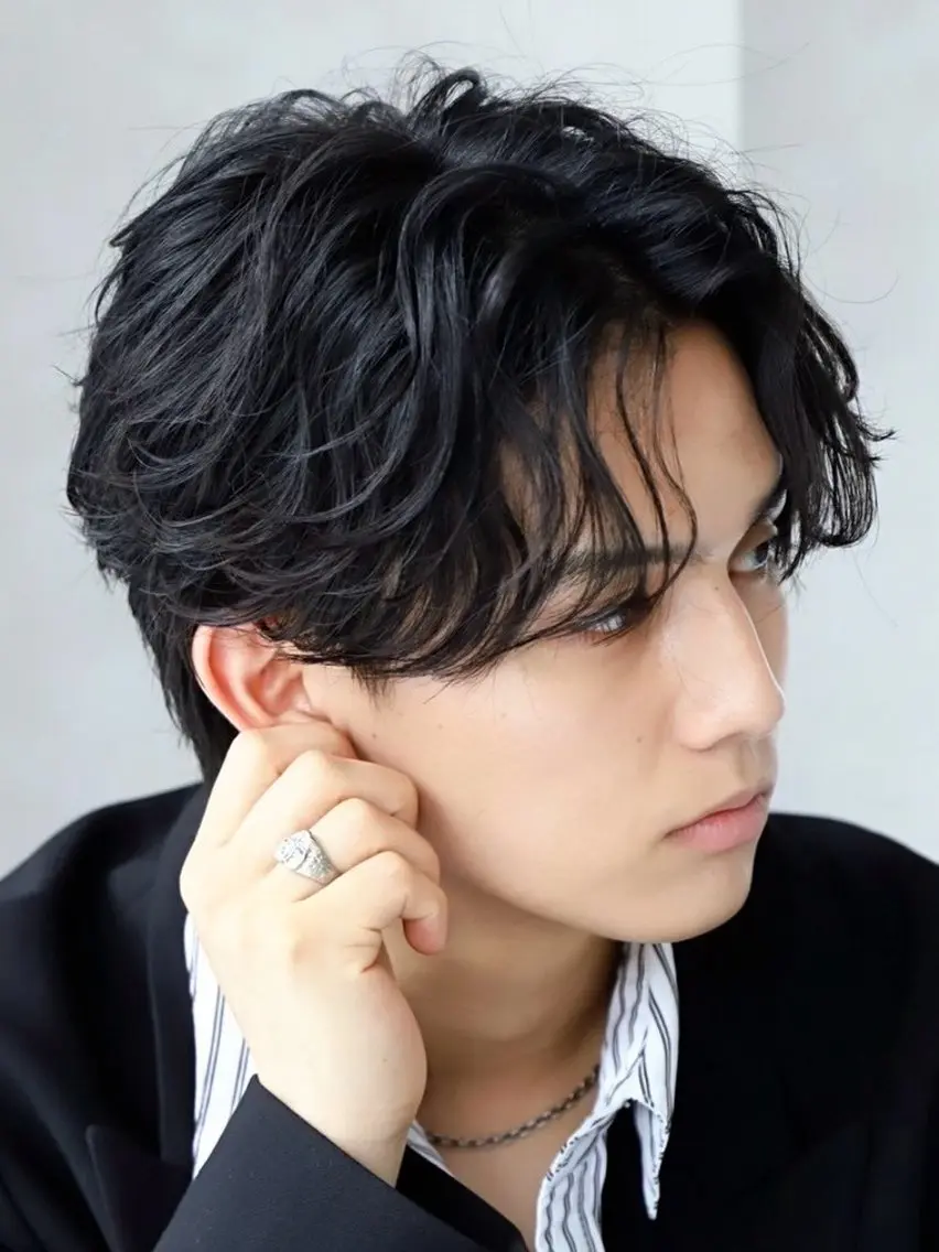 メンズ メンズパーマ 【公式】Men's salonLUCEYの眉毛・アイブロウイメージ