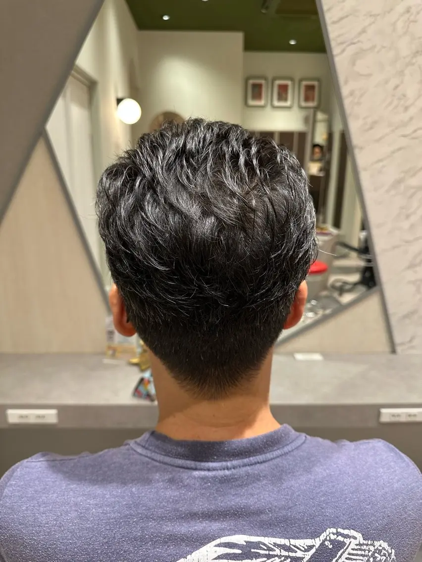 ショート メンズ メンズショート 刈り上げ ショートヘア 【echelle】 あむのヘアスタイル