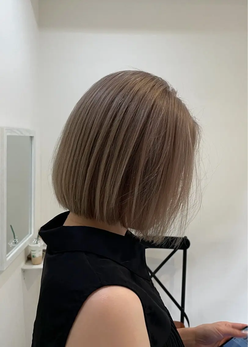 aku💞韓国風🩷 ピンクカラー🎀🩷のヘアスタイル