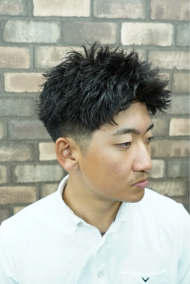 メンズ 井高 洸のヘアスタイル