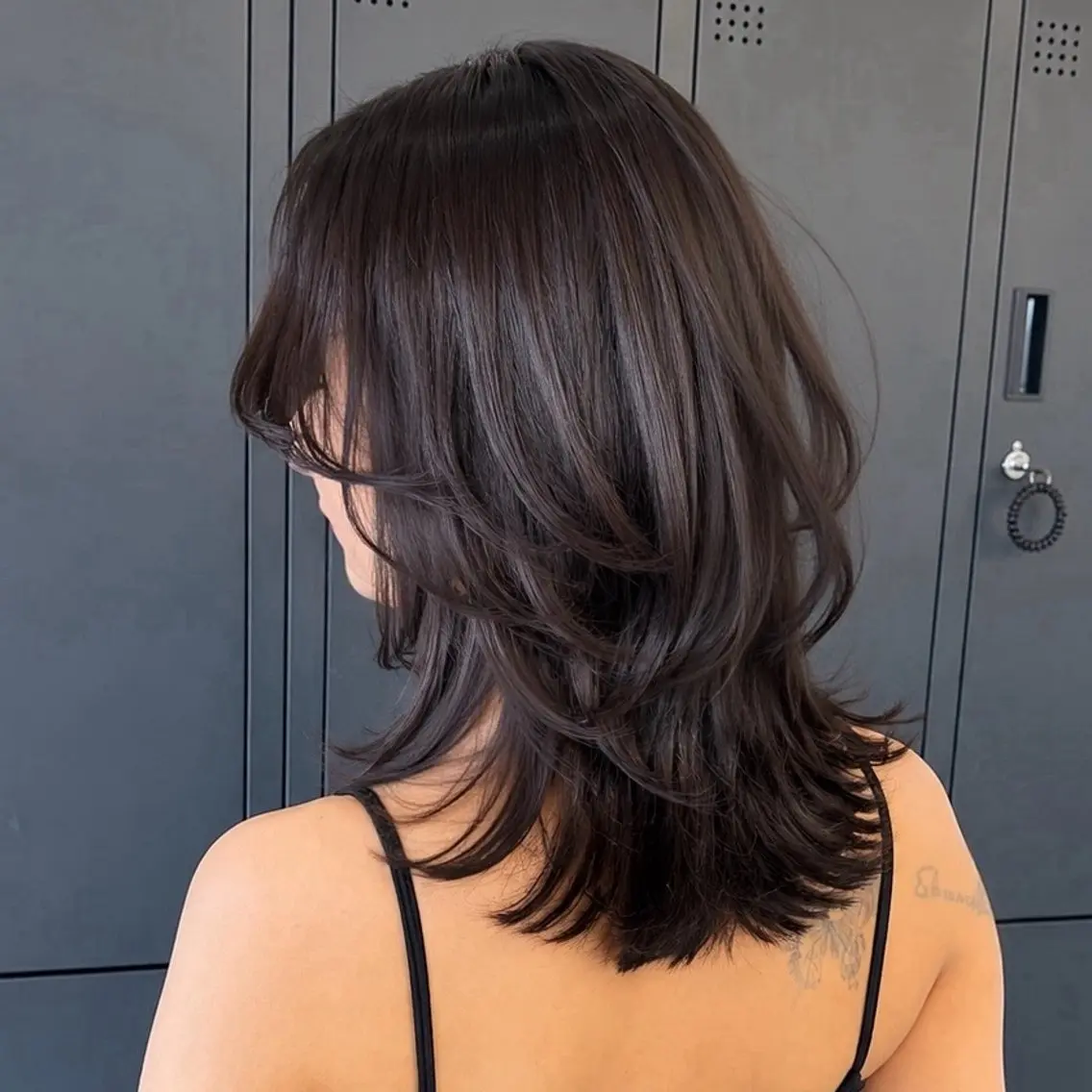 ミディアム ミディアムレイヤー レイヤーカット カット 【レイヤー×透明感 カラー】mayaのヘアスタイル
