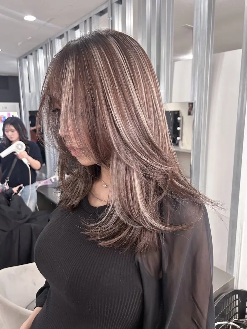 ロング レイヤーカット ロング kanon Kingのヘアスタイル