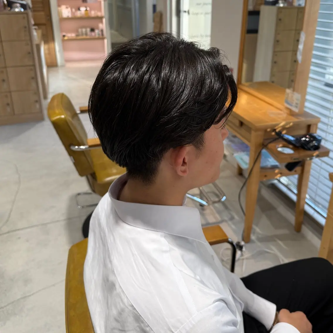 メンズ カット 柳樂 響のヘアスタイル