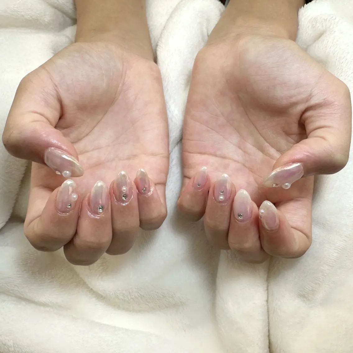 オフ無【オーロラorミラーorフレンチ】の写真