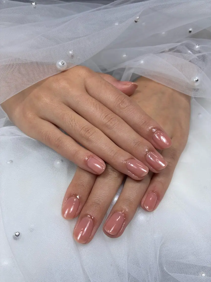ネイル カジュアル オフィスネイル ワンカラーネイル シンプルネイル ハンドネイル Lino nailのネイルデザイン