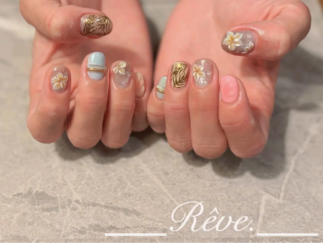 ネイル Reve. 黒澤のネイルデザイン