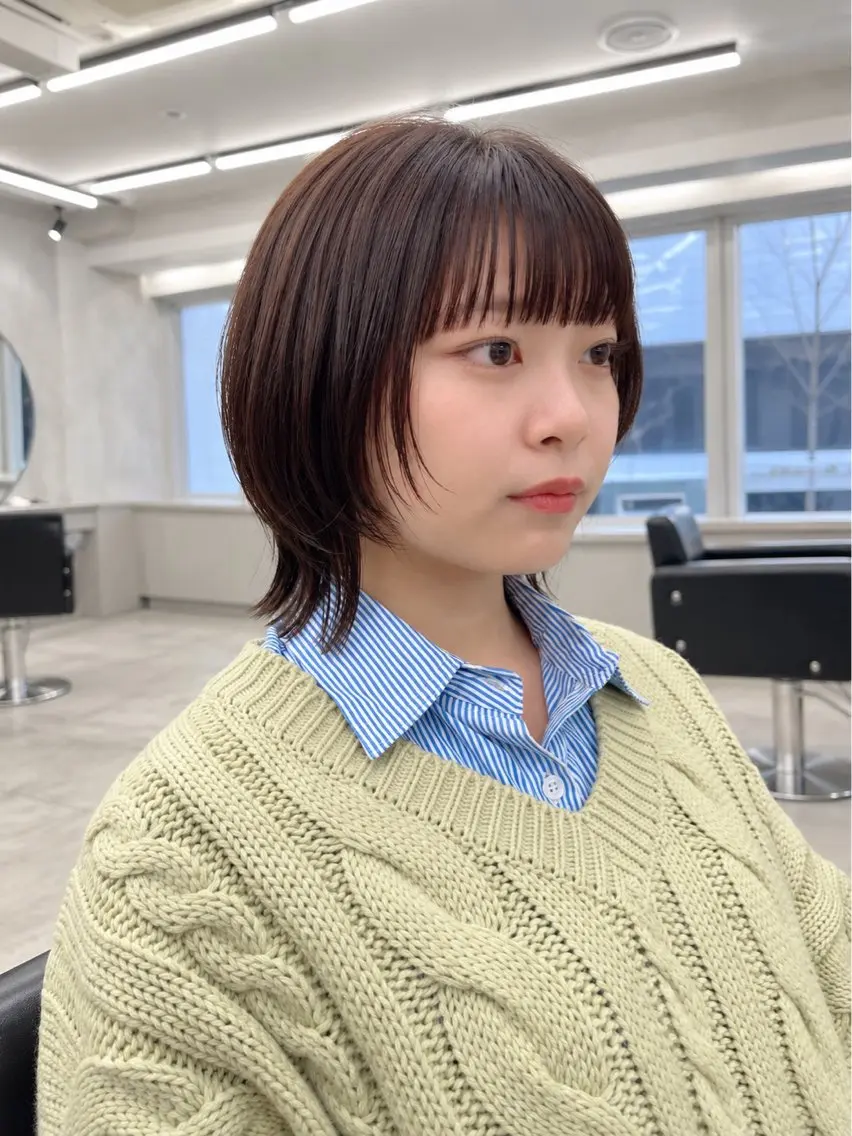 ショート カット トリートメント 鈴 /ショート/ボブのヘアスタイル