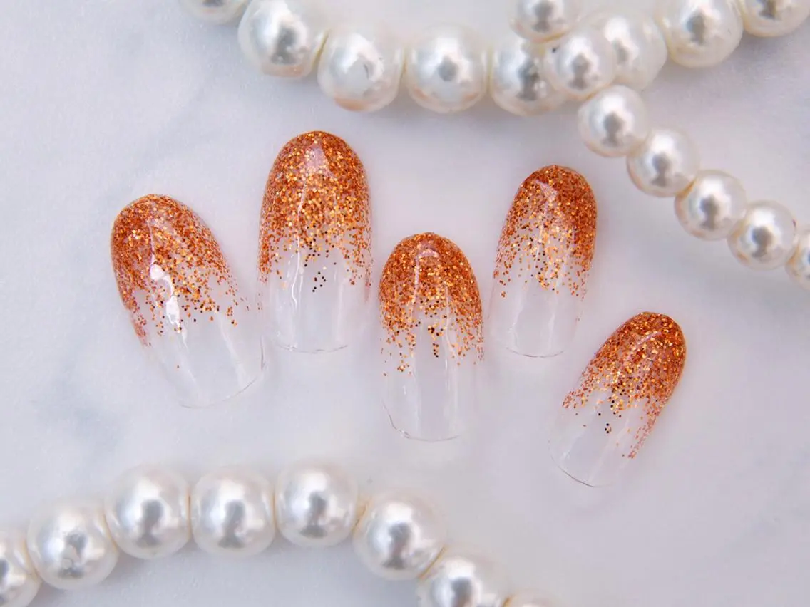 ネイル 桜ネイル クリアネイル フットネイル ジェルネイル キラキラネイル Tiary Nail Yのネイルデザイン