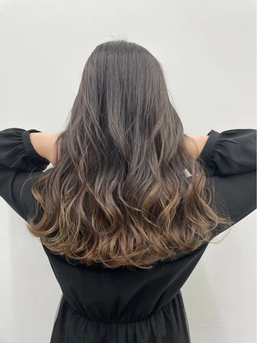 カラー グラデーションモデル ALIVE河合優吾のヘアスタイル