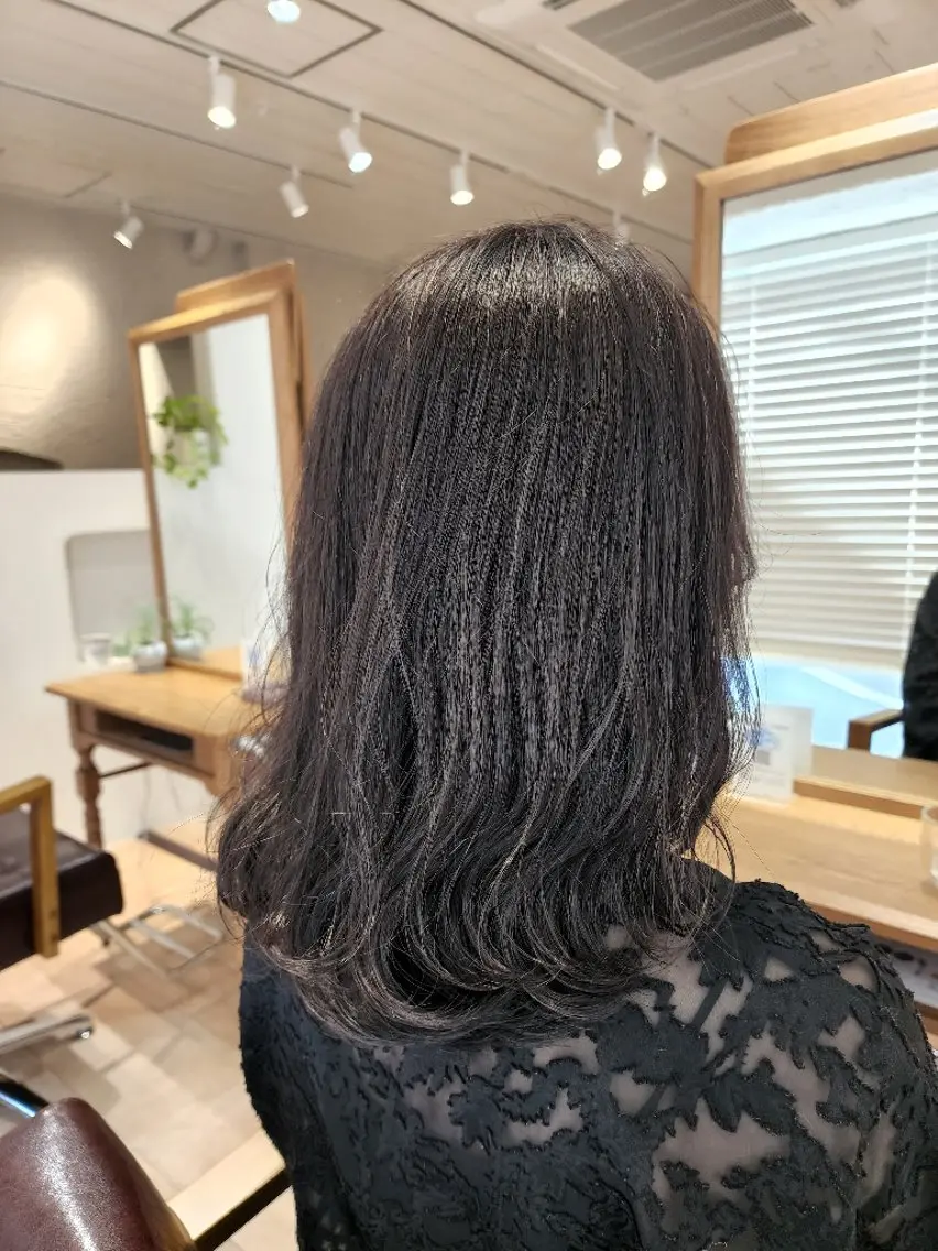 ミディアム カット ヘアカラー 💖パーソナル診断 特化YUYA💖のヘアスタイル