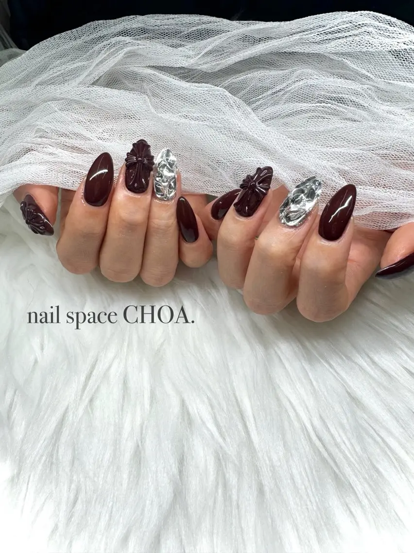 ネイル ハンドネイル nail space choa.のネイルデザイン