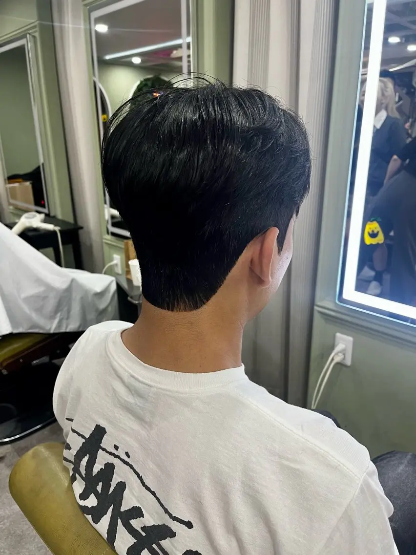 パーマ メンズ ダウンパーマ メンズ韓国風 メンズパーマ 韓国スタイル Akiraのヘアスタイル