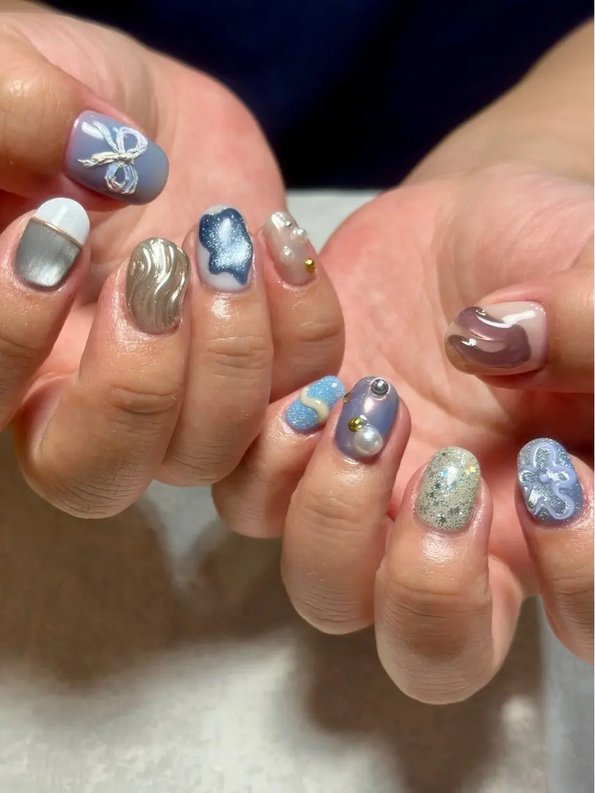 ネイル ハンドネイル mana nailのネイルデザイン