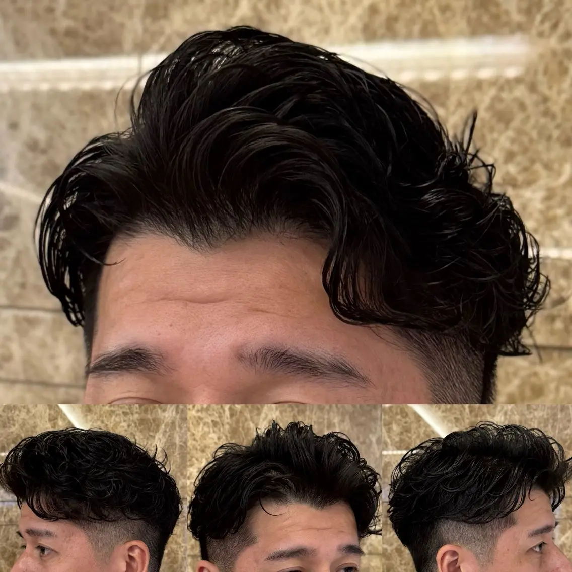 メンズ たけ しまのヘアスタイル