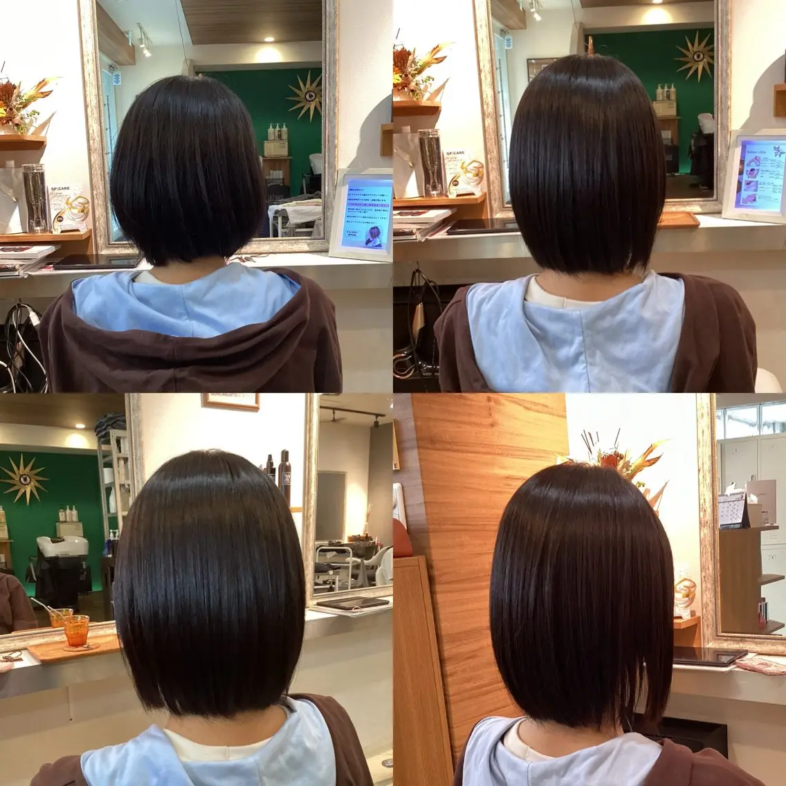 ショート 髪質改善 似合わせカット カット 縮毛矯正 hair bonitaのヘアスタイル
