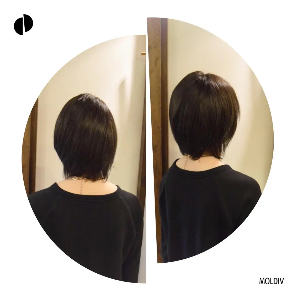 ショート カラー ブルーカラー インナーカラー ✨縮毛矯正✨髪質改善 ナカシマ ユミのヘアスタイル