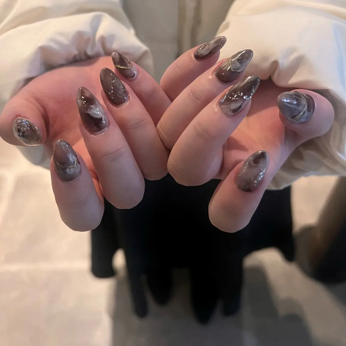 ネイル ニュアンスネイル ハンドネイル 《ニュアンスネイル》 risaのネイルデザイン