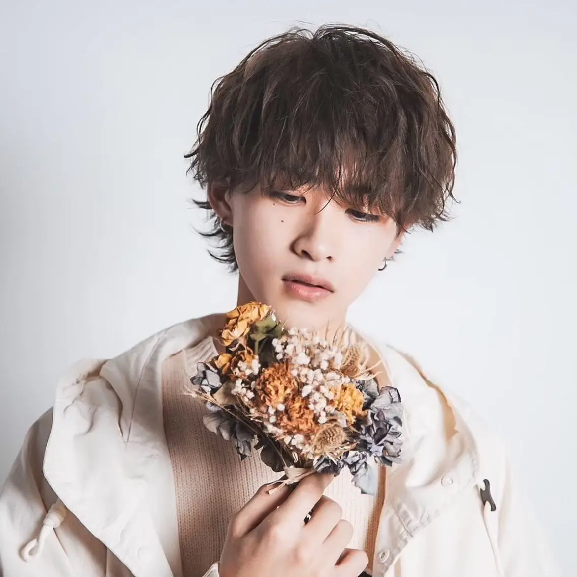 🔥メンズカット✂️+ワンカラー🦔の写真