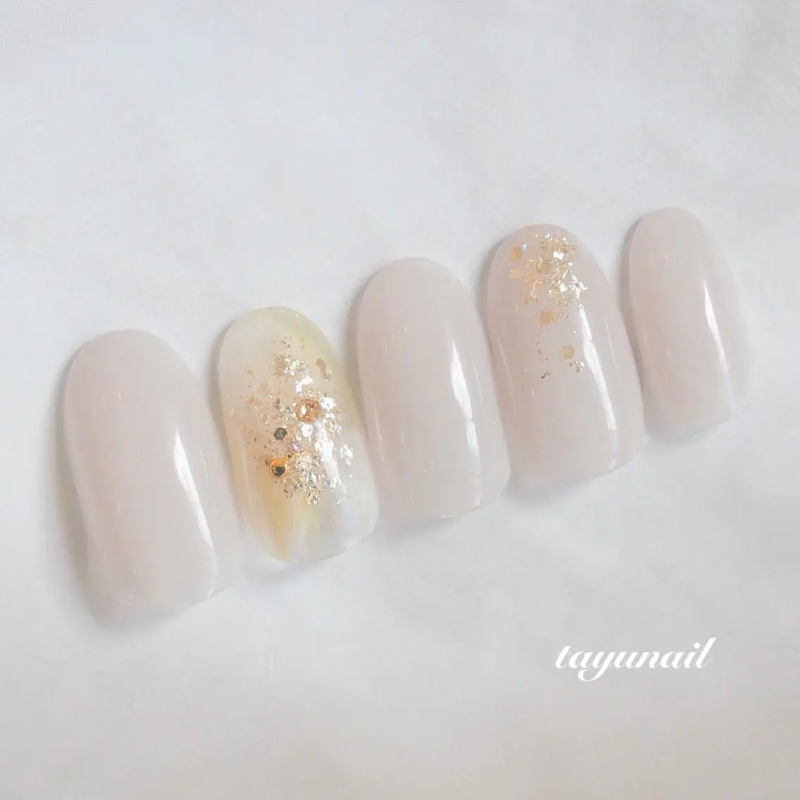 ネイル アートネイル フラワーネイル ジェルネイル キラキラネイル ニュアンスネイル ハンドネイル ネイルサロン 【たゆnail】のネイルデザイン