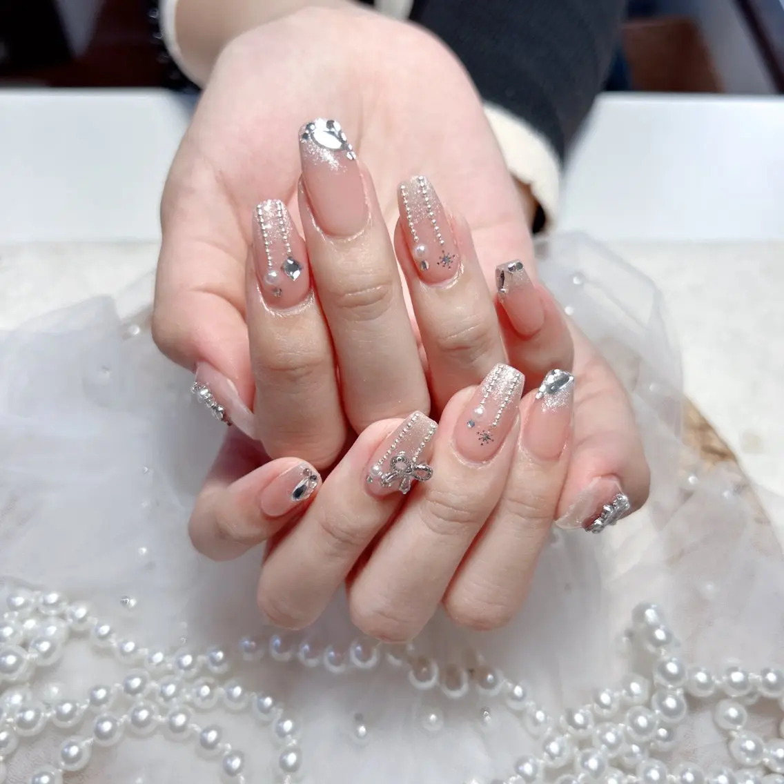 ネイル ハンドネイル 🎀M nails✨ ビューティーのネイルデザイン
