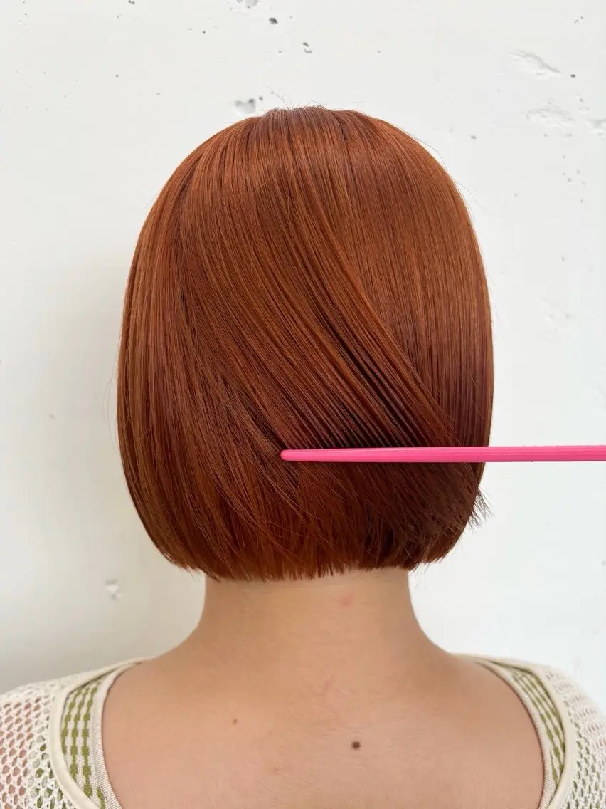 カラー 野内 柚那のヘアスタイル