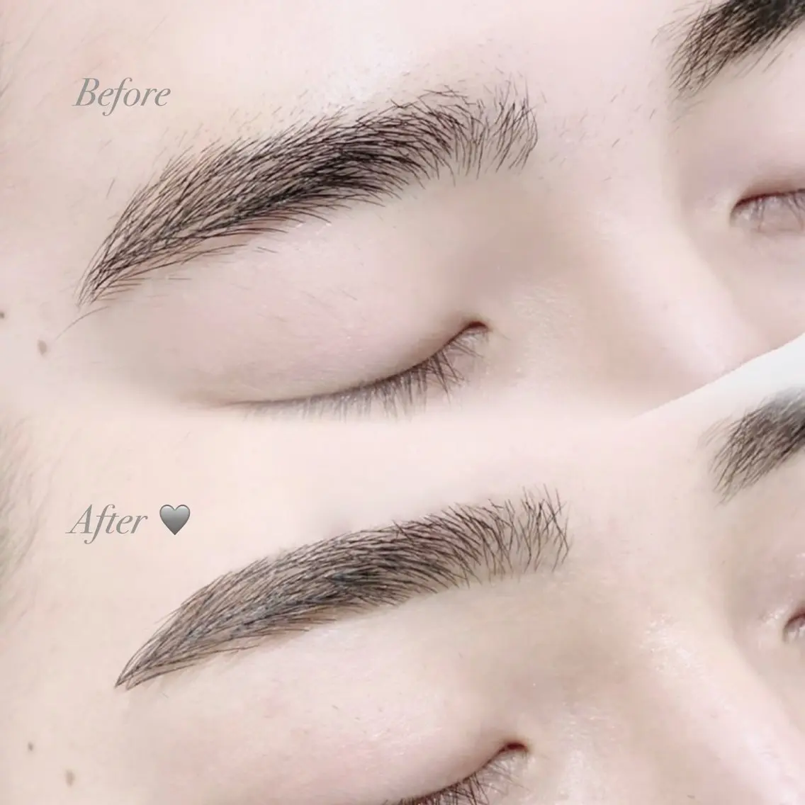 アイブロウ メンズアイブロウ 眉毛ワックス脱毛 眉カット 𝑅𝐼𝐼 ♡の眉毛・アイブロウイメージ