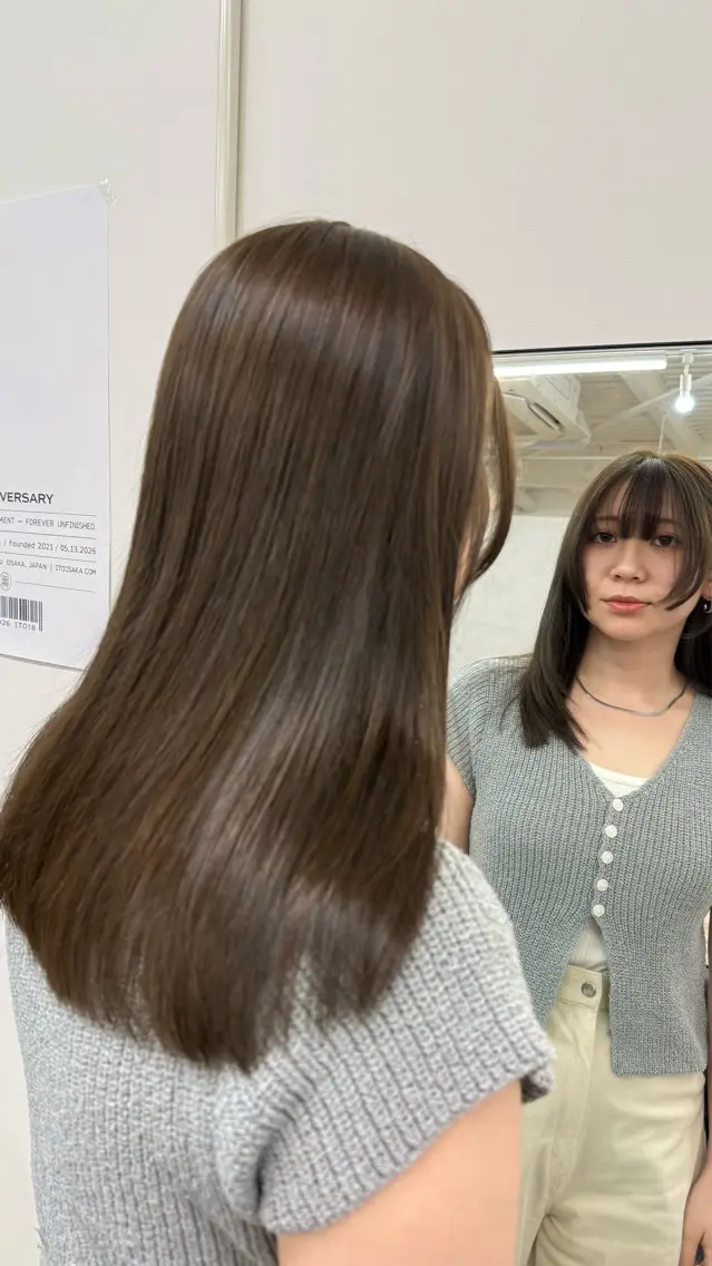セミロング soa.ママ美容師 寺田典子のヘアスタイル