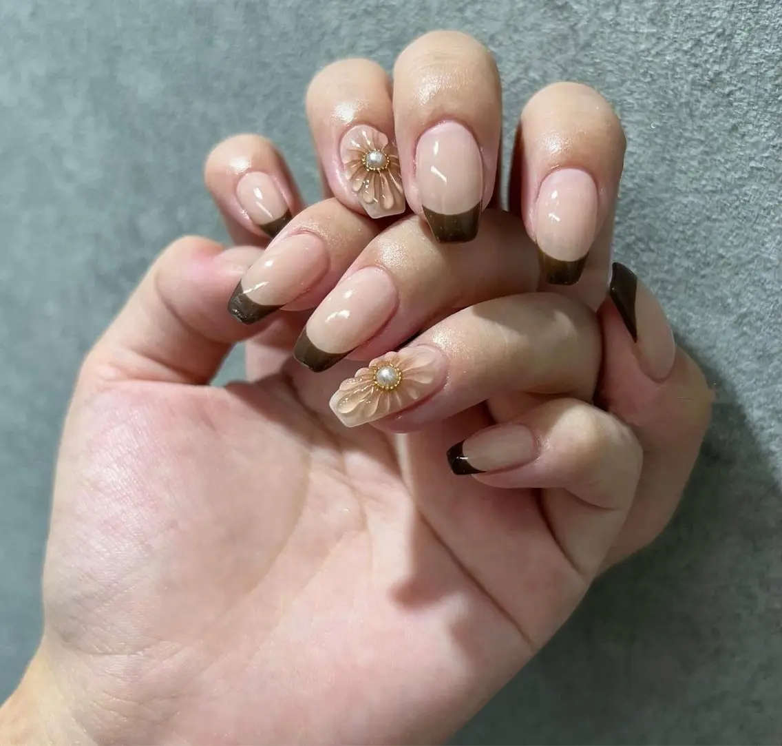 ネイル ハンドネイル ╹◡╹MimoEye lash🌻Nailのマツエク・マツパデザイン