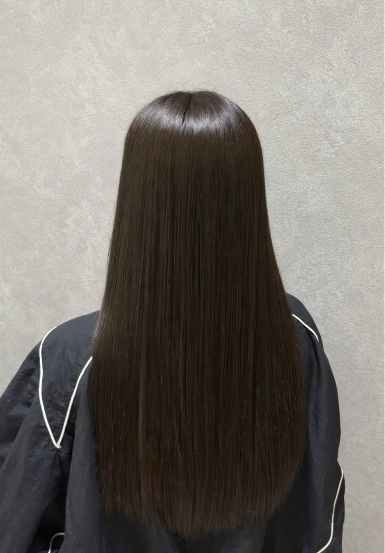 セミロング カラー ヘアアレンジ ヘアカラー HARBOR ゆづきのヘアスタイル