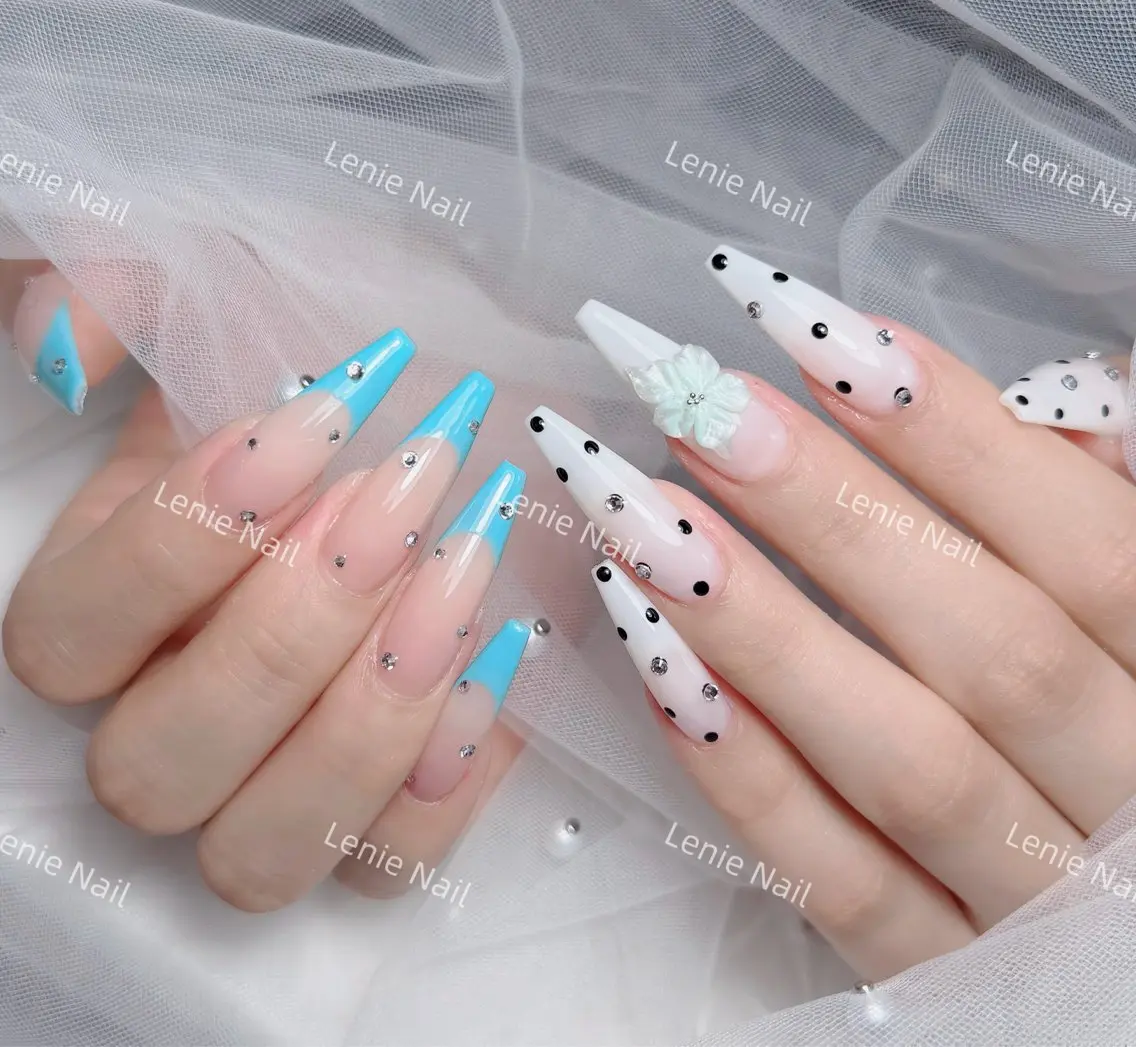 ネイル アートネイル 韓国ネイル 持ち込み ワンホンネイル ハンドネイル Lenie Nail Salonのネイルデザイン