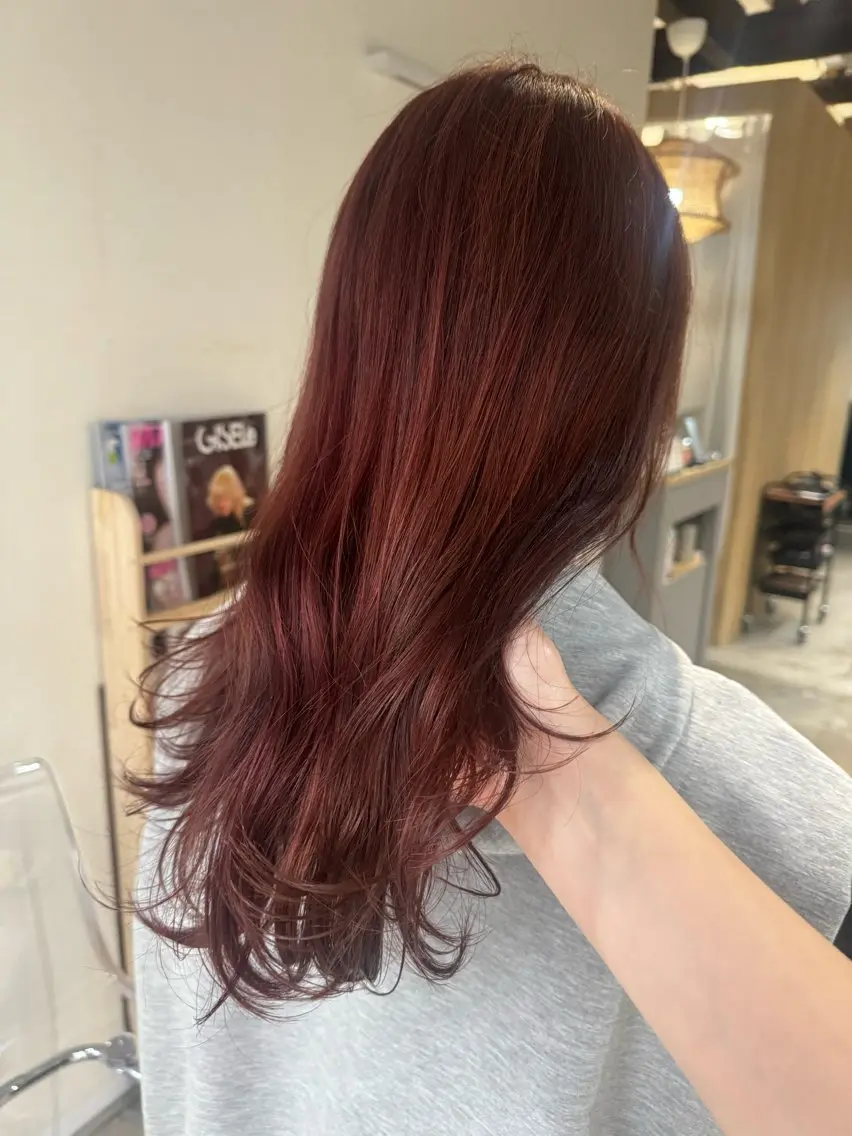 ロング カラー ヘアカラー 艶カラー 🩵NATSUKIのヘアスタイル